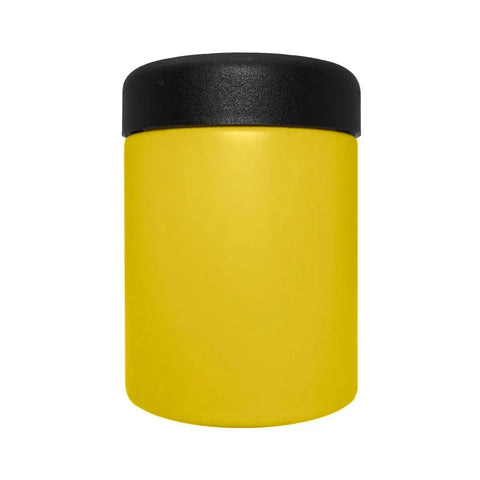 Child Resistant 4 Oz Opaque Round Glass Jar With Slim Cap - 120 Count - The Supply Joint