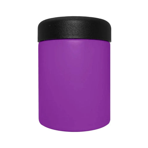 Child Resistant 4 Oz Opaque Round Glass Jar With Slim Cap - 120 Count - The Supply Joint