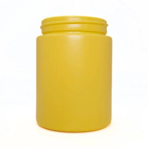 Child Resistant 4 Oz Opaque Round Glass Jar With Slim Cap - 120 Count - The Supply Joint