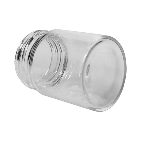 Child Resistant 42 Mm - 30 Mm Clear Glass Jar With Cap - 745 Count - The Supply Joint