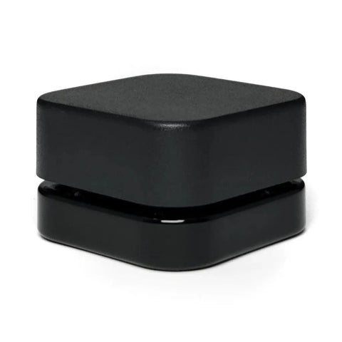 Child Resistant 5 Ml Black Square Glass Concentrate Jar With Cap - 480 Count - The Supply Joint