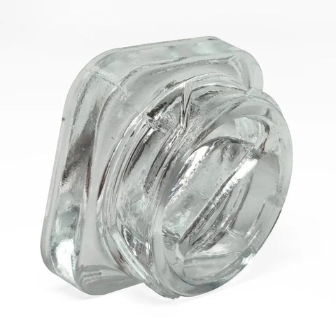 Child Resistant 5 Ml Clear Square Glass Dual Compartment Concentrate Jar With Cap - 480 Count - The Supply Joint