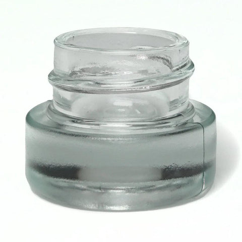 Child Resistant 5 Ml Clear Straight Glass Concentrate Jar With Cap - 320 Count - The Supply Joint 