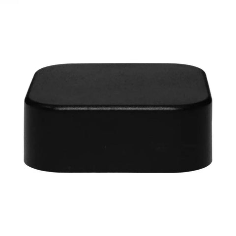 Child Resistant 9 Ml Clear Square Glass Dual Compartment Concentrate Jar With Cap - 360 Count - The Supply Joint