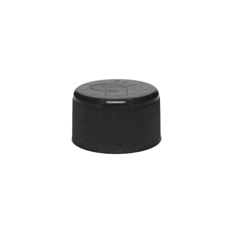 Child Resistant | 101 Mm - 22 Mm Clear Glass Pre-roll Tube With Black Cap - 50 Count - The Supply Joint