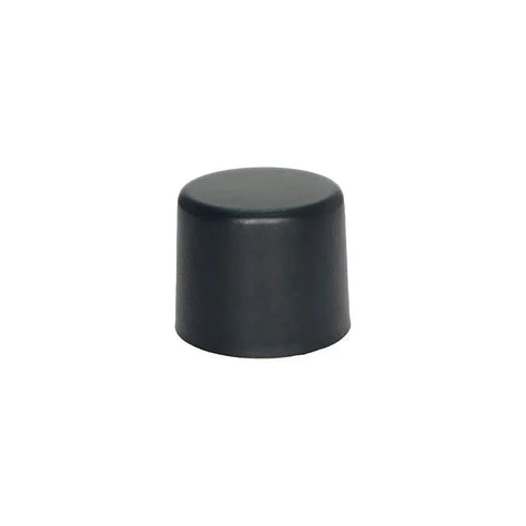Child Resistant | 120 Mm - 22 Mm Black Frosted Glass Pre-roll Tube With Smooth Black Cap - 50 Count - The Supply Joint