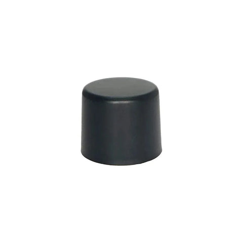 Child Resistant | 120 Mm - 22 Mm Black Frosted Glass Pre-roll Tube With Smooth Black Cap - 855 Count - The Supply Joint