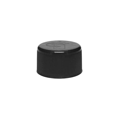 Child Resistant | 120 Mm - 25 Mm Clear Glass Pre-roll Tube With Black Cap - 50 Count - The Supply Joint