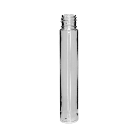 Child Resistant | 120 Mm Plastic Clear Pet Tube With Black Cap - 50 Count - The Supply Joint