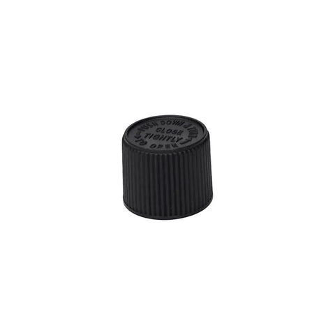 Child Resistant | 120 Mm Plastic Clear Pet Tube With Black Cap - 850 Count - The Supply Joint