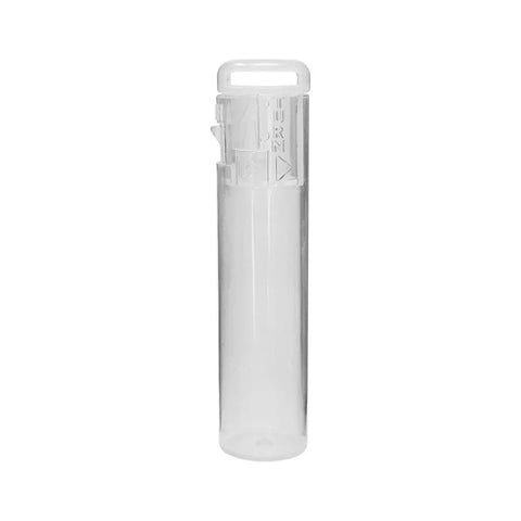 Child Resistant | 70 Mm Plastic Clear Pre-roll Tube - 1000 Count - The Supply Joint