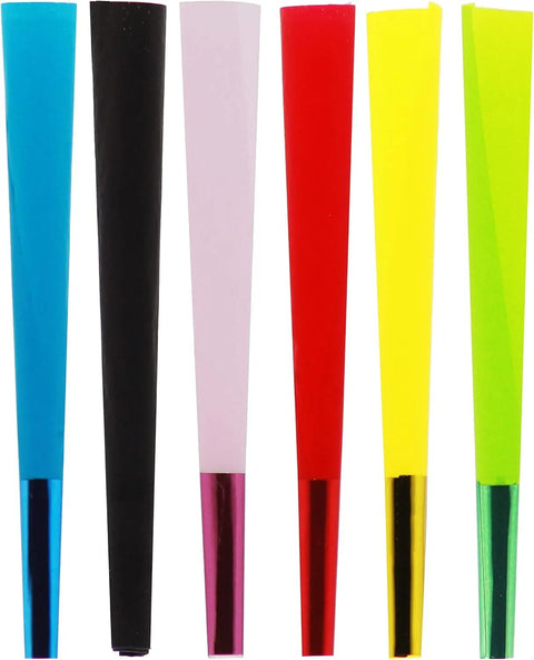 Colors Hemp Cones 6 Count Solid Rainbow Display Box - 24 Pack - The Supply Joint