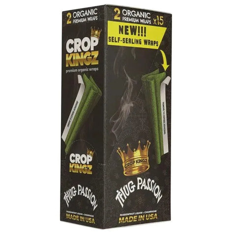 Crop Kingz Organic Hemp Wraps - 15 Pack - The Supply Joint