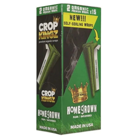 Crop Kingz Organic Hemp Wraps - 15 Pack - The Supply Joint