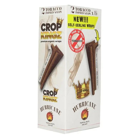 Crop Kingz Organic Hemp Wraps - 15 Pack - The Supply Joint