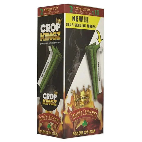 Crop Kingz Organic Hemp Wraps - 15 Pack - The Supply Joint
