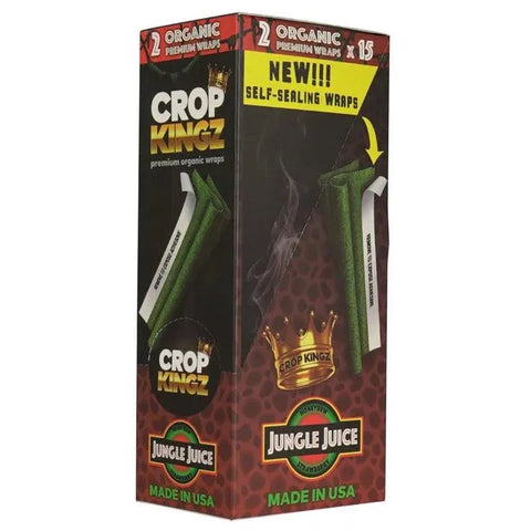 Crop Kingz Organic Hemp Wraps - 15 Pack - The Supply Joint