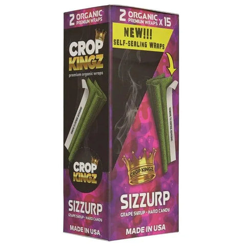 Crop Kingz Organic Hemp Wraps - 15 Pack - The Supply Joint