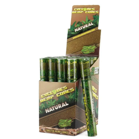 Cyclones Hemp Pre-rolled Cones - 48 Count - The Supply Joint