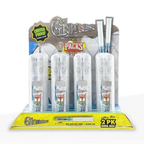 Glones x Packs Pre-rolled Cones King Size 109mm - 12 Count - The Supply Joint