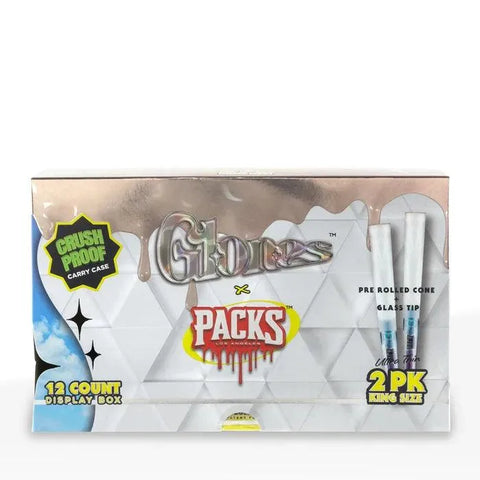 Glones x Packs Pre-rolled Cones King Size 109mm - 12 Count - The Supply Joint