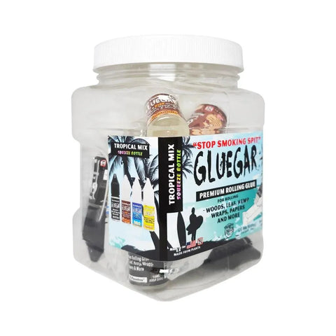 Gluegar 10ml Tropical Mix Rolling Glue - 20 Count - The Supply Joint