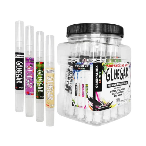 Gluegar Gostix Original Mix Rolling Glue Pens - 28 Count - The Supply Joint