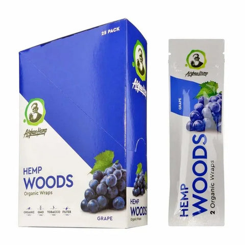 Hemp Woods Organic Blunt Wraps - 25 Pack - The Supply Joint