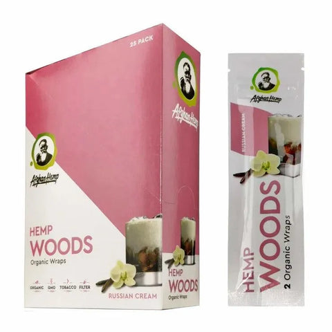 Hemp Woods Organic Blunt Wraps - 25 Pack - The Supply Joint