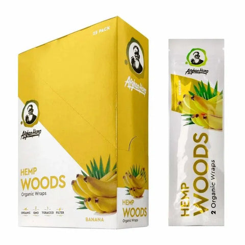 Hemp Woods Organic Blunt Wraps - 25 Pack - The Supply Joint
