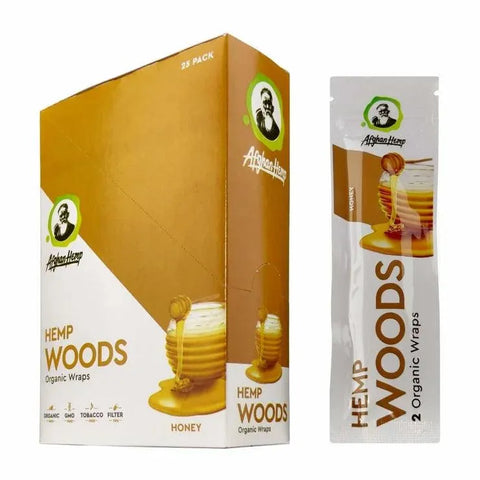 Hemp Woods Organic Blunt Wraps - 25 Pack - The Supply Joint