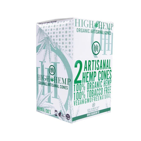 High Hemp Artisanal Wrap Cones - 15 Count - The Supply Joint 