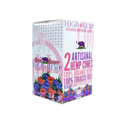 High Hemp Artisanal Wrap Cones - 15 Count - The Supply Joint
