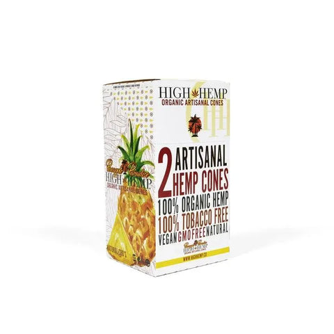 High Hemp Artisanal Wrap Cones - 15 Count - The Supply Joint