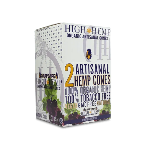 High Hemp Artisanal Wrap Cones - 15 Count - The Supply Joint