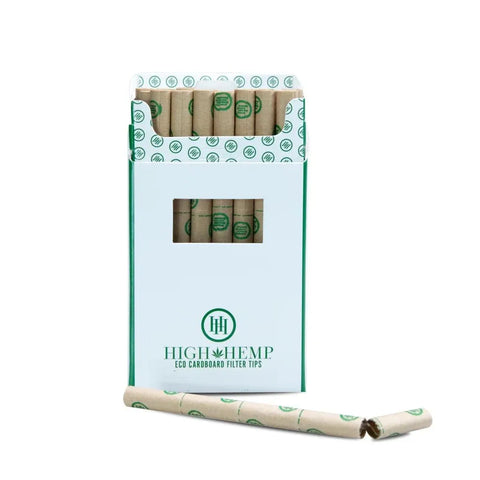 High Hemp Eco Cardboard Filter Tips - 12 Pack - The Supply Joint