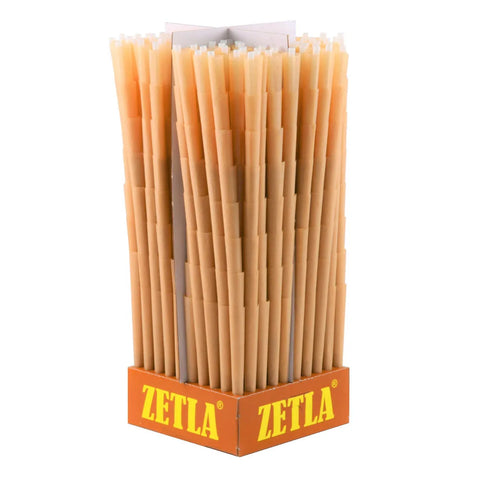 Zetla 109 mm x 26 mm Pre Rolled Cones Brown King Size Deluxe - 800 Count