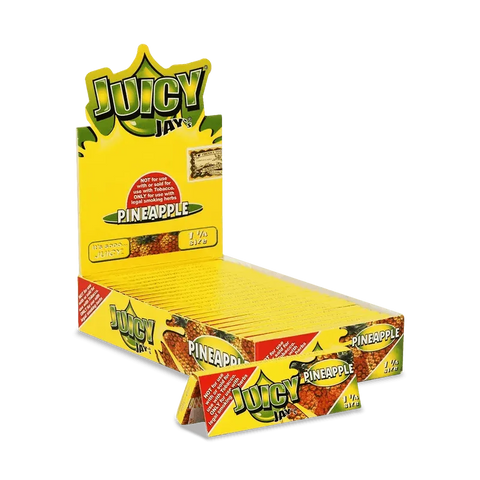 Juicy Jays 1 1/4 Flavored Hemp Rolling Papers - 24 Pack - The Supply Joint