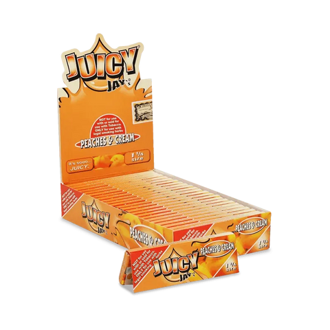 Juicy Jays 1 1/4 Flavored Hemp Rolling Papers - 24 Pack - The Supply Joint