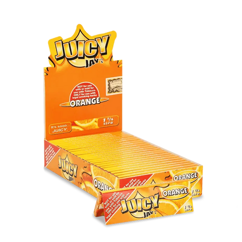 Juicy Jays 1 1/4 Flavored Hemp Rolling Papers - 24 Pack - The Supply Joint
