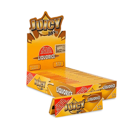 Juicy Jays 1 1/4 Flavored Hemp Rolling Papers - 24 Pack - The Supply Joint