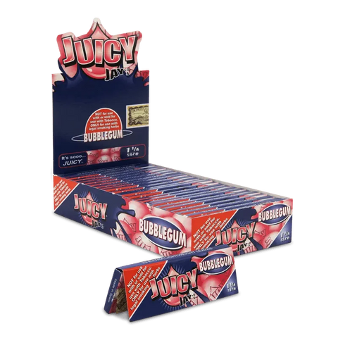 Juicy Jays 1 1/4 Flavored Hemp Rolling Papers - 24 Pack - The Supply Joint