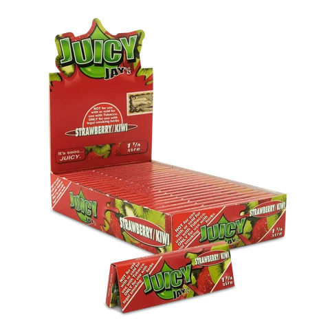Juicy Jays 1 1/4 Flavored Hemp Rolling Papers - 24 Pack - The Supply Joint