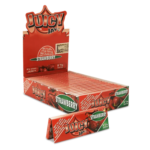 Juicy Jays 1 1/4 Flavored Hemp Rolling Papers - 24 Pack - The Supply Joint