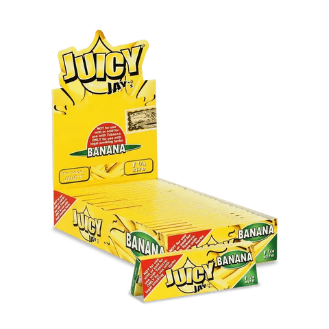 Juicy Jays 1 1/4 Flavored Hemp Rolling Papers - 24 Pack - The Supply Joint