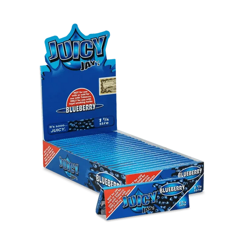Juicy Jays 1 1/4 Flavored Hemp Rolling Papers - 24 Pack - The Supply Joint