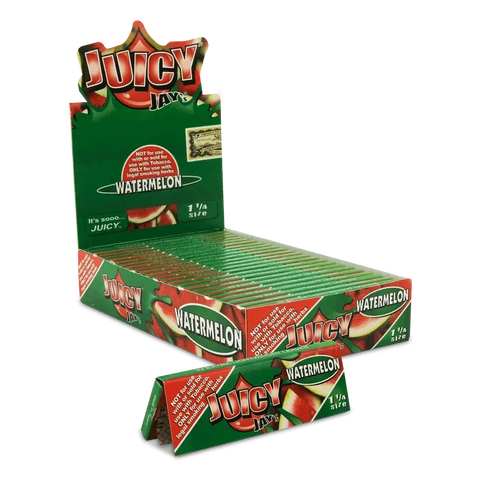 Juicy Jays 1 1/4 Flavored Hemp Rolling Papers - 24 Pack - The Supply Joint