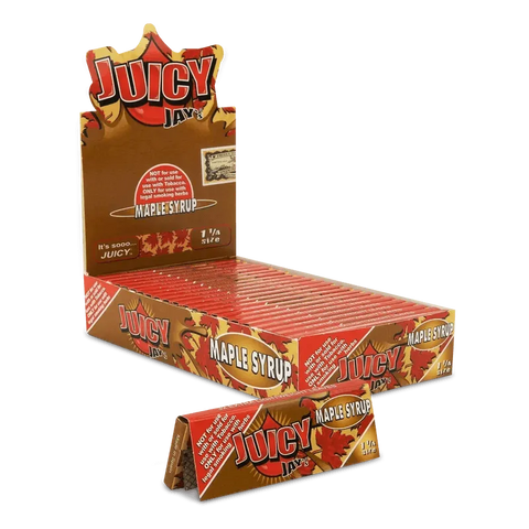 Juicy Jays 1 1/4 Flavored Hemp Rolling Papers - 24 Pack - The Supply Joint