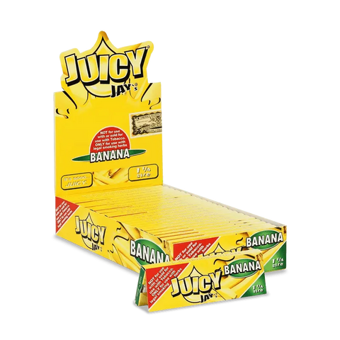 Juicy Jays 1 1/4 Flavored Hemp Rolling Papers - 24 Pack - The Supply Joint