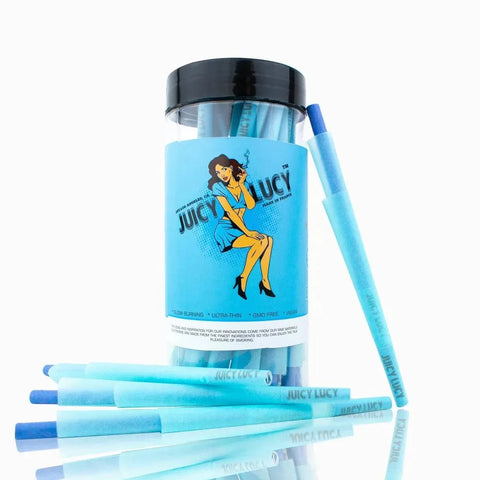 Juicy Lucy Blue Cones 98mm - 50 Count - The Supply Joint